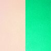 Les Georgettes - Band Till Armband Ljusrosa / Grön