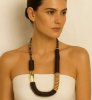 Miss Minna - Halsband Firenze Brun