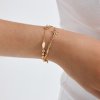 Pilgrim - Armband Prism Guld