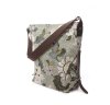 Ceannis - Väska Shoulder Bag Flower Linen Soft Green