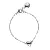 Snö of Sweden Armband Smal Card Plain Silver