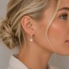 Snö of Sweden Örhängen Core Pearl Guld