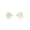 Snö of Sweden Örhängen Flora Rose Studs Guld