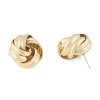 Snö of Sweden Örhängen Soap Knot Guld