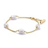 Thomas Sabo - Armband Pärlor Guld Vit
