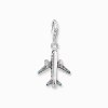 Thomas Sabo - Berlock Charm Club Flygplan Silver Mix