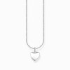 Thomas Sabo - Halsband Hjärta Plain Silver