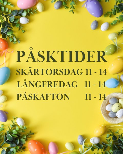 Påsktider i Höganäs