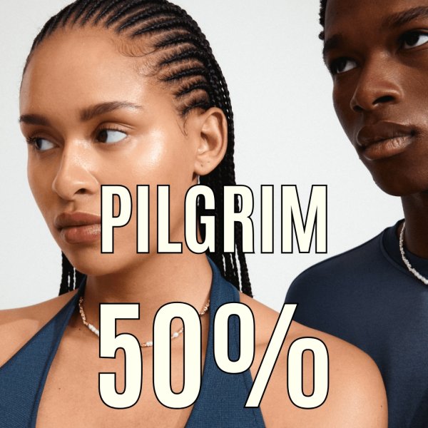 Pilgrim upp till 50% i rabatt.