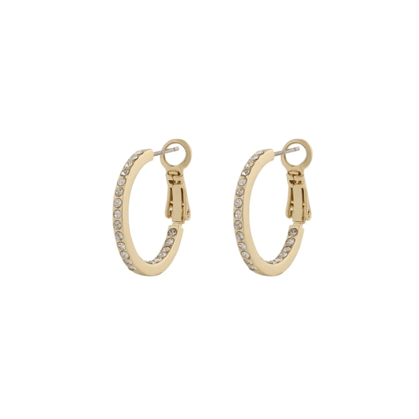 Snö of Sweden Örhängen Story Small Ring Guld