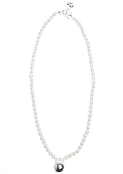 Snö of Sweden Halsband Sophie Vit
