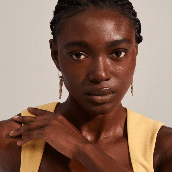 Pilgrim - Örhängen Fiorella Gul