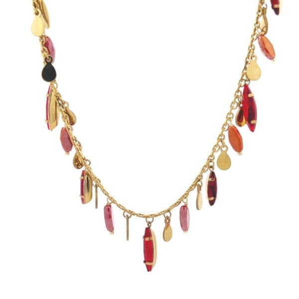 Amorino SRL - Halsband Obelisk Röd