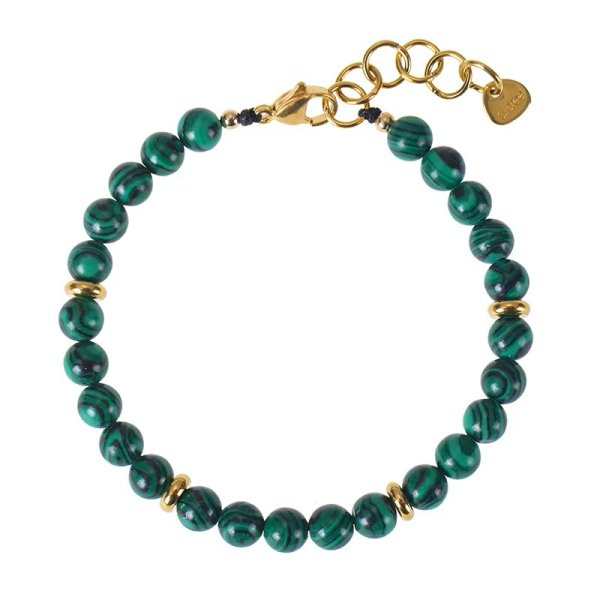 Anna K Jewelry - Armband Luna Grön