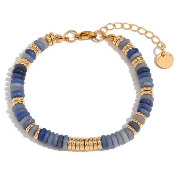 Anna K Jewelry - Armband Riviera Blå