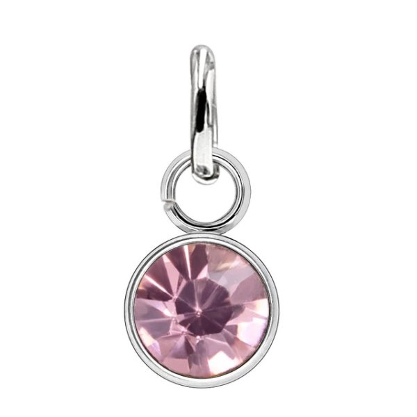 Anna K Jewelry - Berlock Månadssten Juni Stål