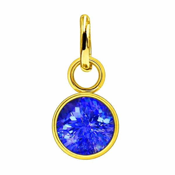 Anna K Jewelry - Berlock Månadssten September Guld