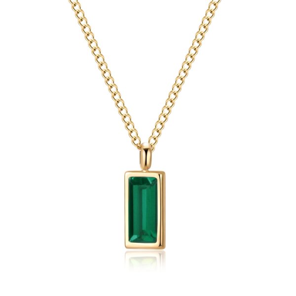 Anna K Jewelry - Halsband Holiday Grön