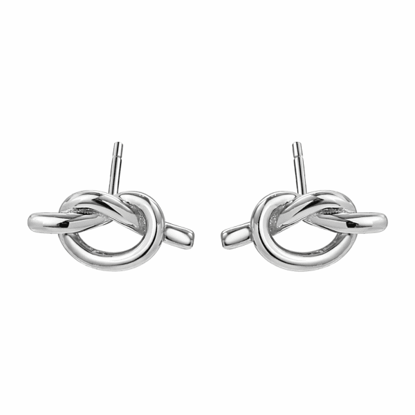 Anna K Jewelry - Örhängen Endless Knot Stål