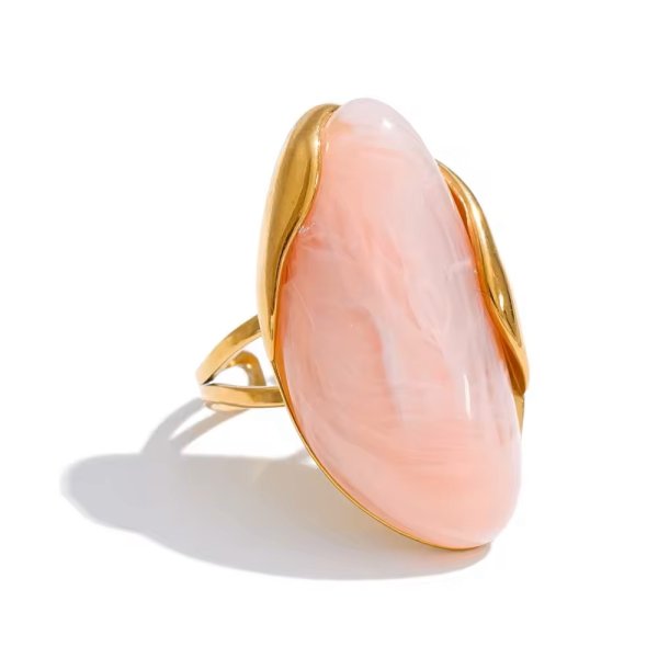 Anna K Jewelry - Ring Resin Sunset Rosa