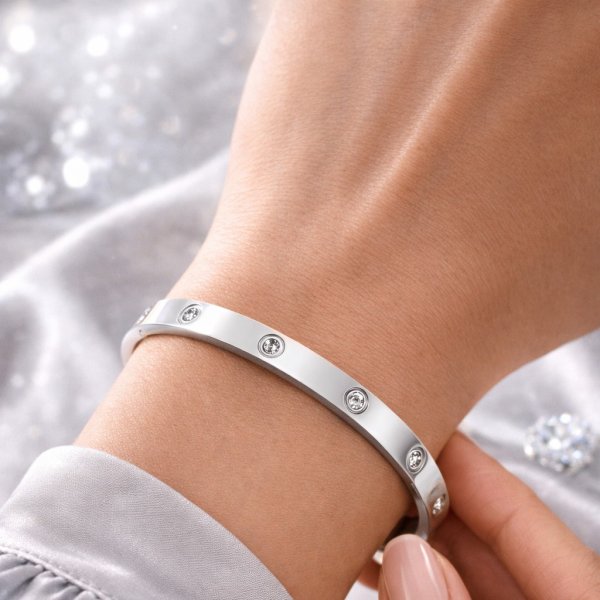 Anna K Jewelry - Armband City Stål