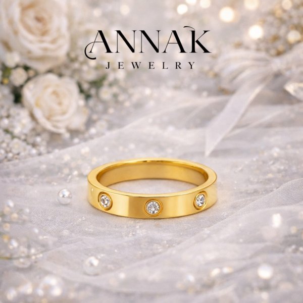 Anna K Jewelry - Ring City Guld
