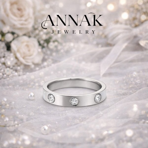 Anna K Jewelry - Ring City Stål