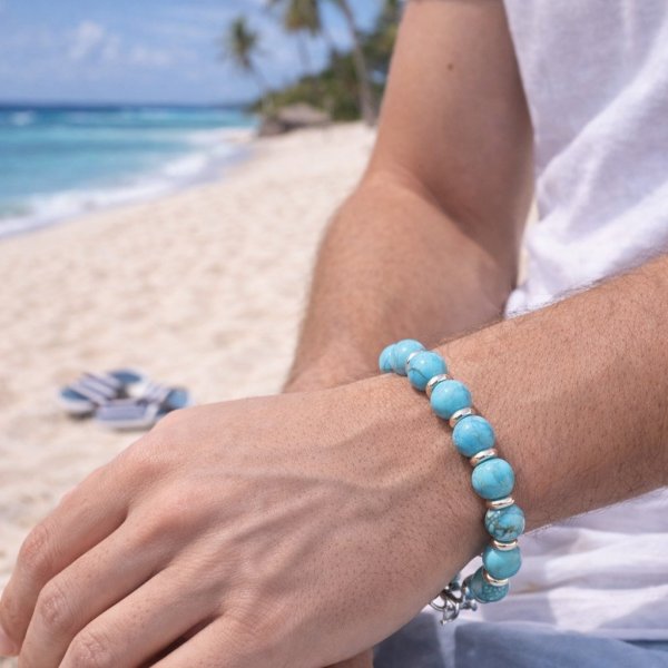 Eron - Armband Anders 0,8 Turkose