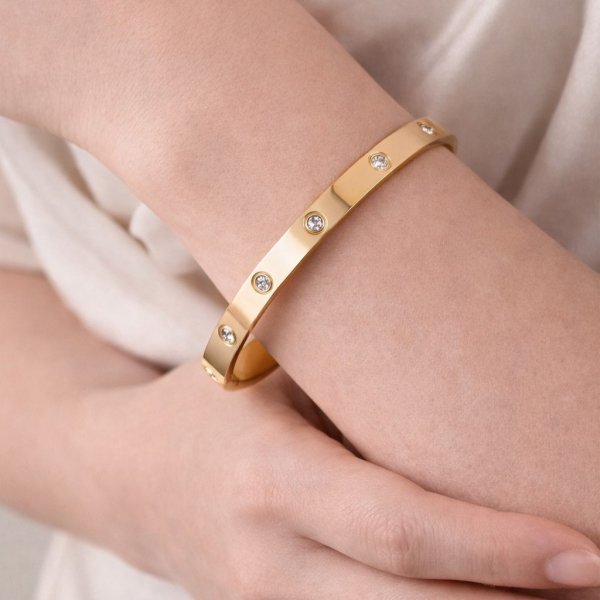 Anna K Jewelry - Armband City Guld