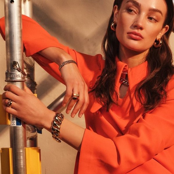 Astrid & Agnes - Armband Astrid Big Guld