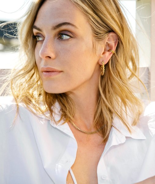 Astrid & Agnes - Halsband Chloe Guld