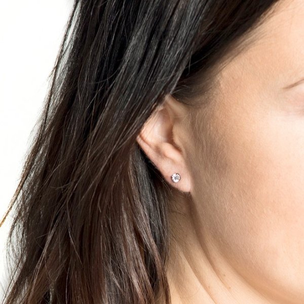 Astrid & Agnes - Örhängen Ida 4mm Stål