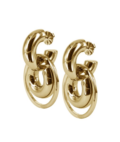 Astrid & Agnes - Örhängen Sia Lång Guld