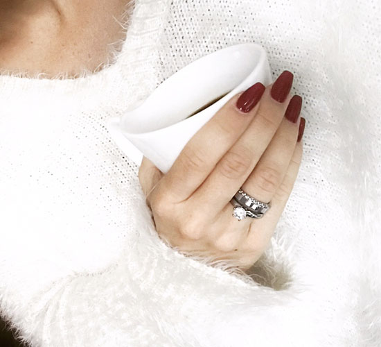 Astrid & Agnes - Ring Gaia Enya Stål