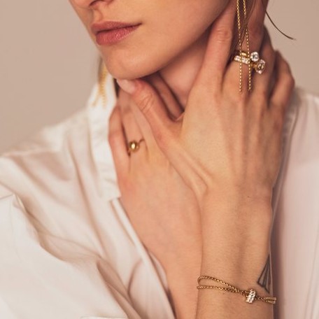 Astrid & Agnes - Armband Clarissa Chain Guld