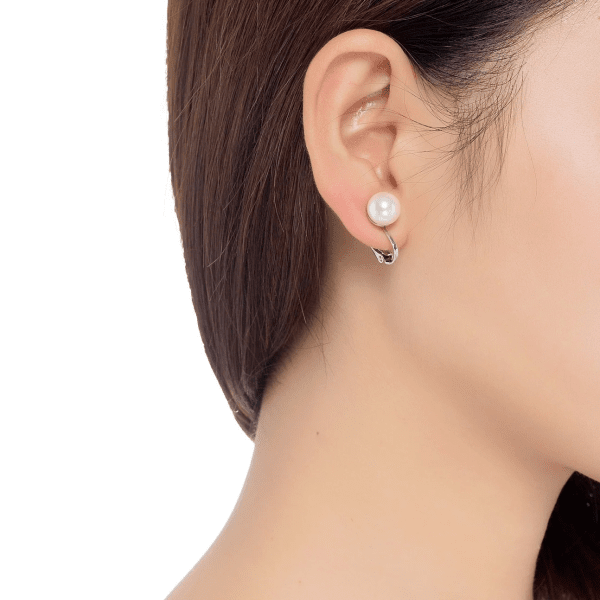 Belle Miss Paris - Clipsörhängen Enea Vit