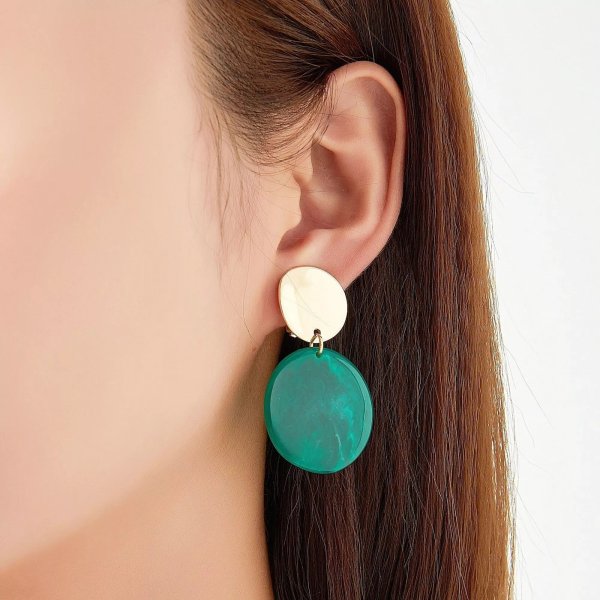 Belle Miss Paris - Clipsörhängen Esteri Grå