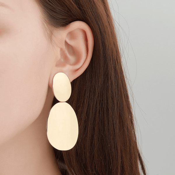 Belle Miss Paris - Clipsörhängen Hadriana Silver