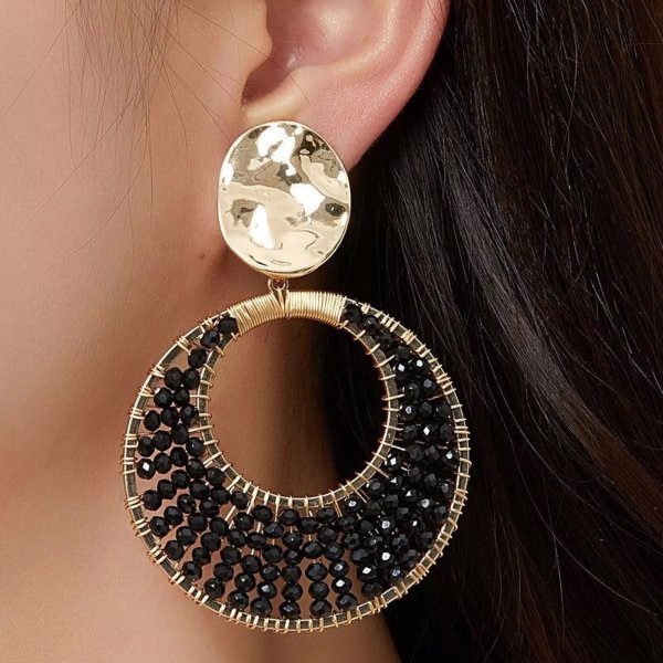 Belle Miss Paris - Clipsörhängen Hazema Turkose