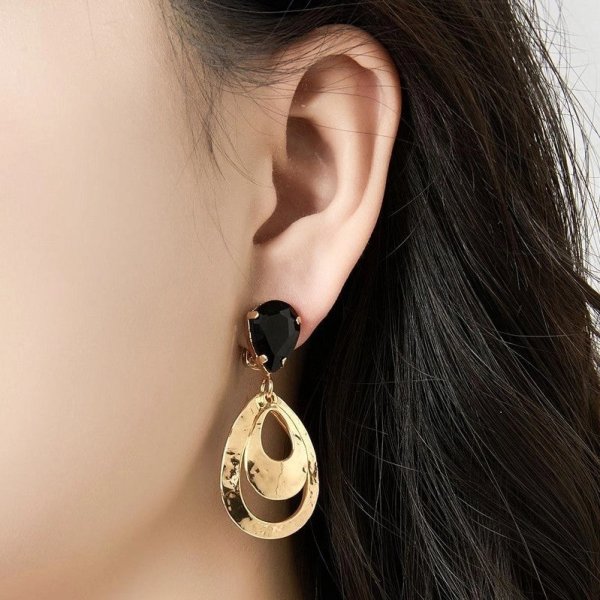 Belle Miss Paris - Clipsörhängen Nimue Brun