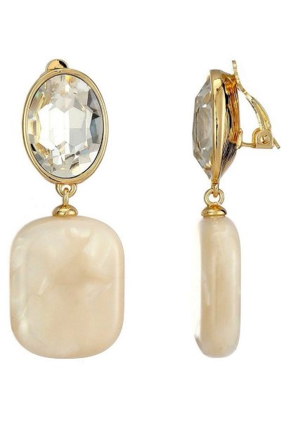 Belle Miss Paris - Clipsörhängen Nuo Vit