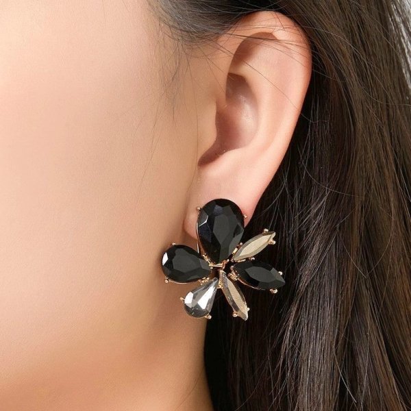 Belle Miss Paris - Clipsörhängen Xiuli Grön