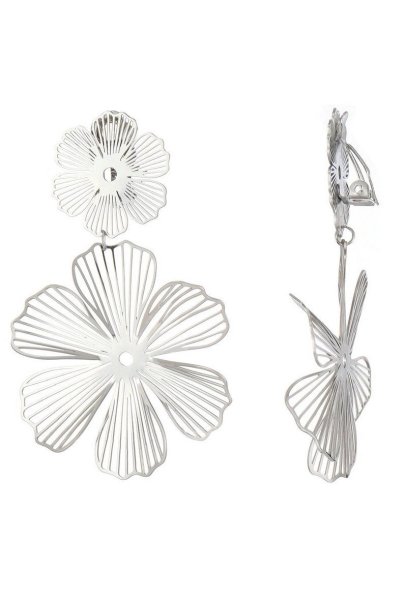 Belle Miss Paris - Clipsörhängen Zaahira Silver