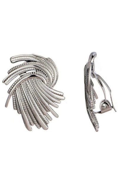 Belle Miss Paris - Clipsörhängen Zaharina Silver