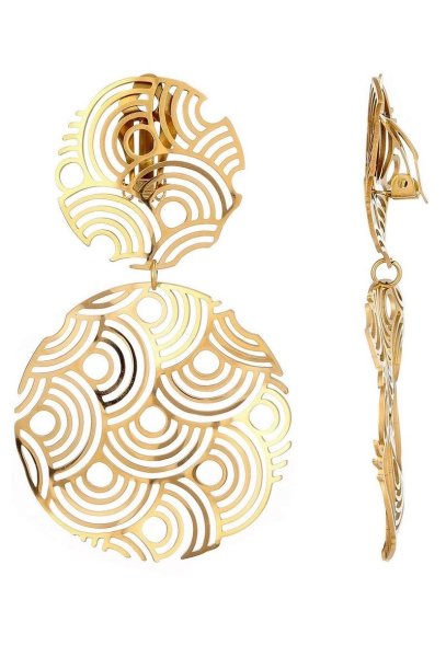 Belle Miss Paris - Clipsörhängen Zanta Guld