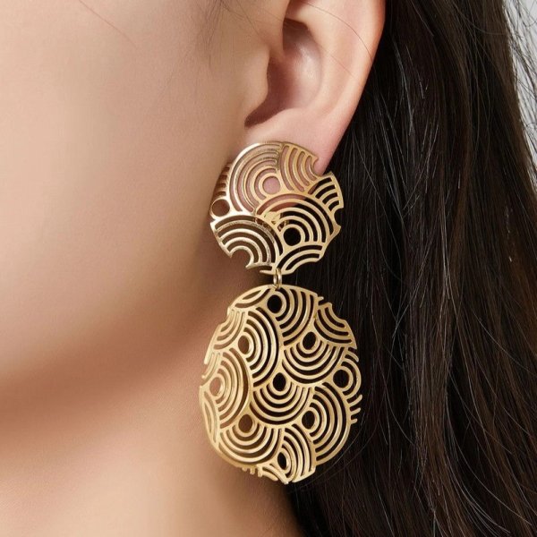 Belle Miss Paris - Clipsörhängen Zanta Silver