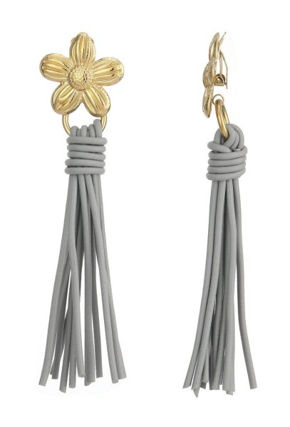 Belle Miss Paris - Clipsörhängen Zenbaka Grå