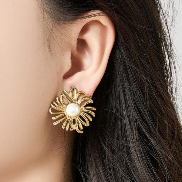 Belle Miss Paris - Clipsörhängen Zowie Silver