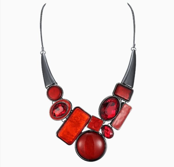 Belle Miss Paris - Halsband Chleo Röd