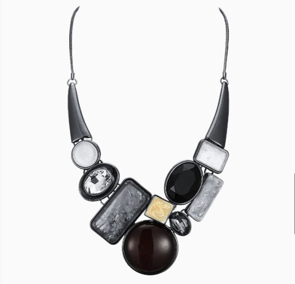 Belle Miss Paris - Halsband Chleo Svart Mix